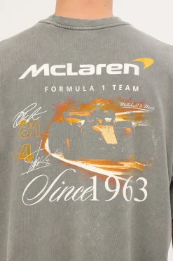 Mclaren 1963 Boxy Tee Washed Black