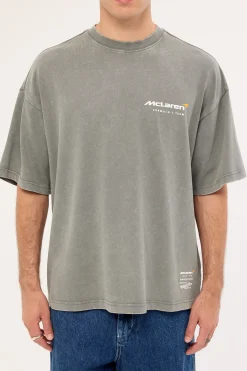 Mclaren 1963 Boxy Tee Washed Black