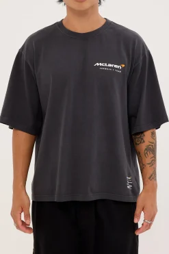McLaren Apex Boxy Tee Faded Slate Faded Slate