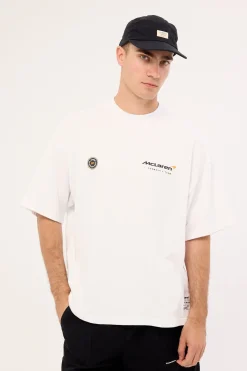 Mclaren Apex Boxy Tee White