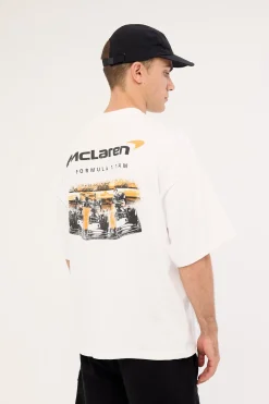Mclaren Apex Boxy Tee White