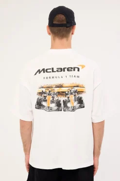Mclaren Apex Boxy Tee White