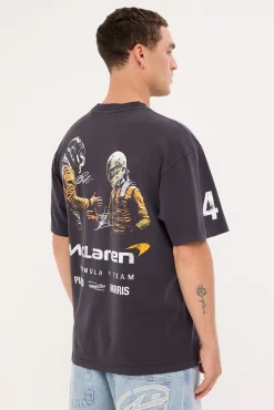 McLaren Driver Teammates Tee Washed Black