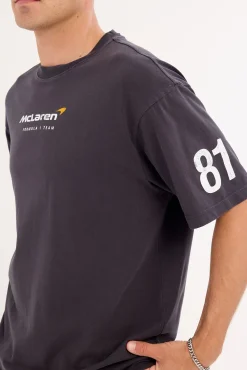 McLaren Driver Teammates Tee Washed Black