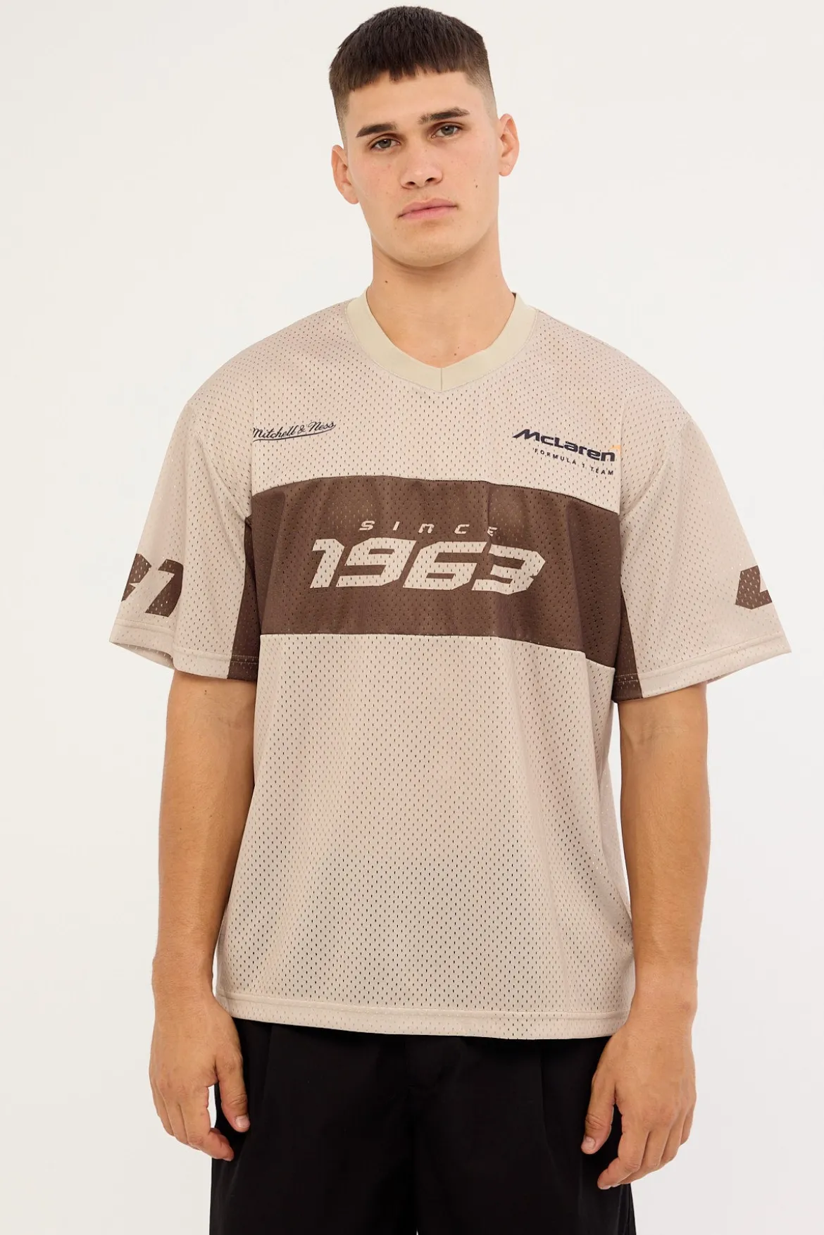 Mclaren Racing Jersey Chocolate/Gravel Stone