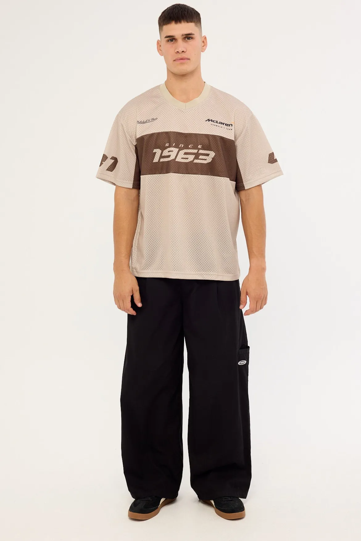 Mclaren Racing Jersey Chocolate/Gravel Stone