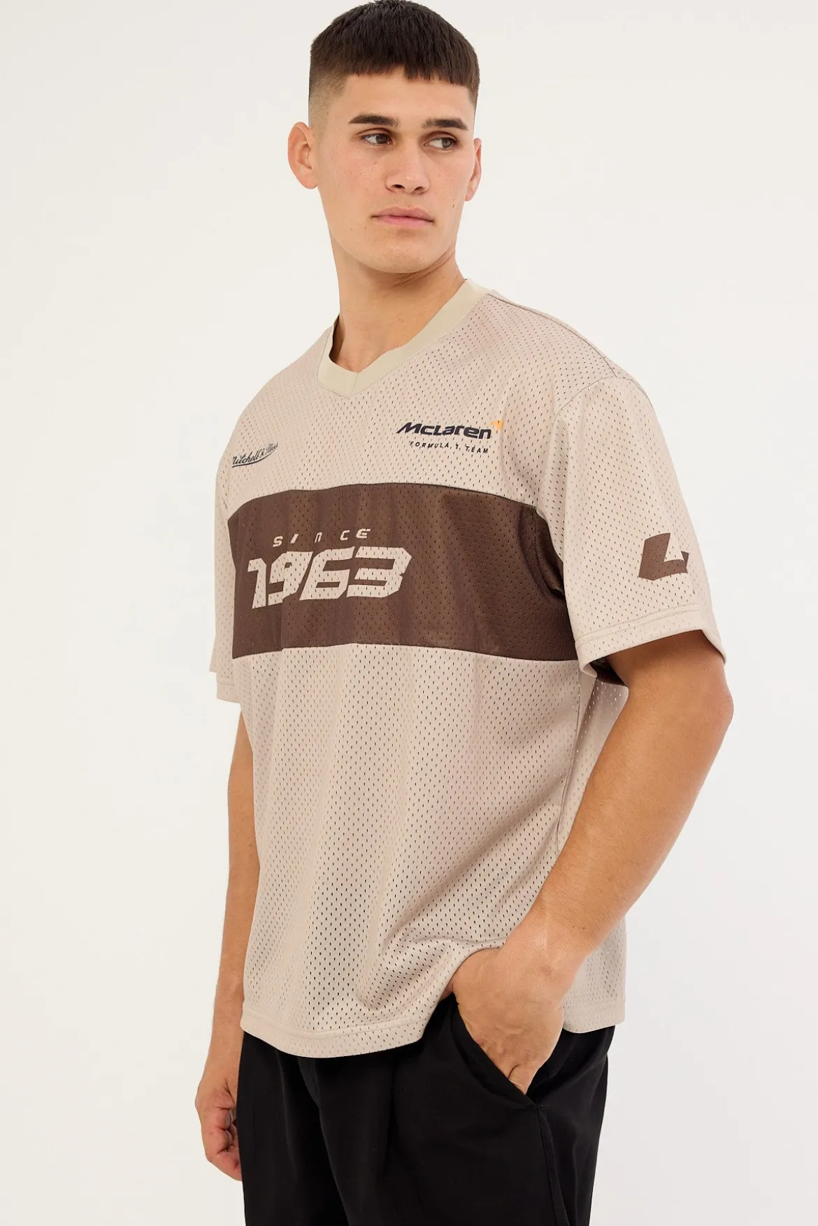 Mclaren Racing Jersey Chocolate/Gravel Stone