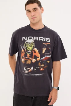 McLaren Signature Tee Washed Black
