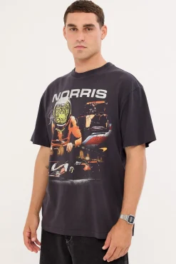 McLaren Signature Tee Washed Black