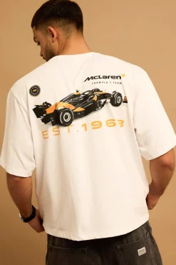 McLaren Tailgate Boxy Tee White