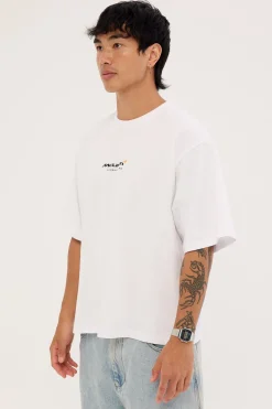 McLaren Tailgate Boxy Tee White