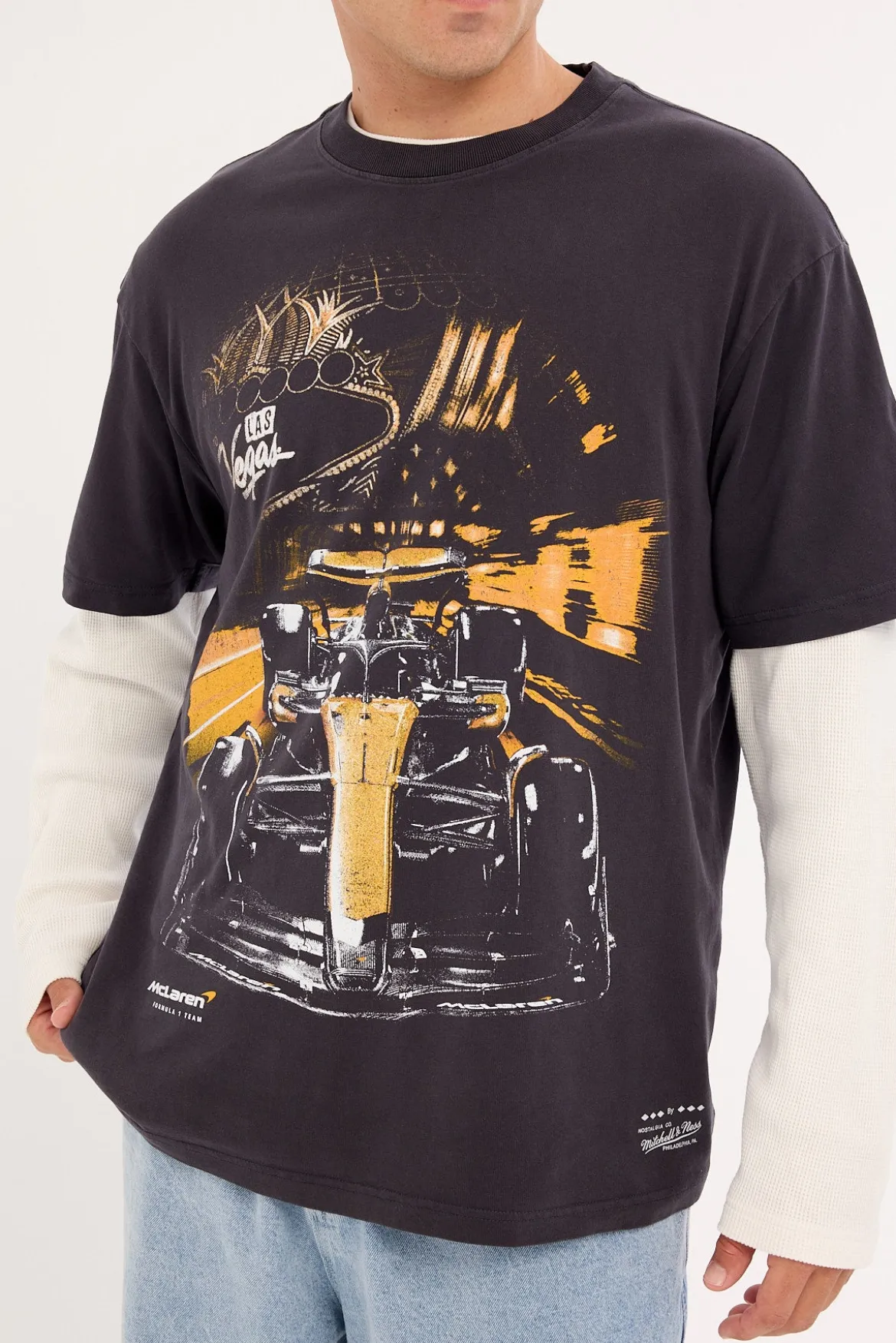 McLaren Vegas 2025 Tee Washed Black