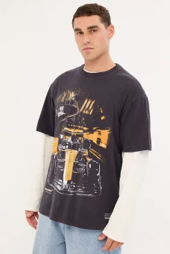 McLaren Vegas 2025 Tee Washed Black
