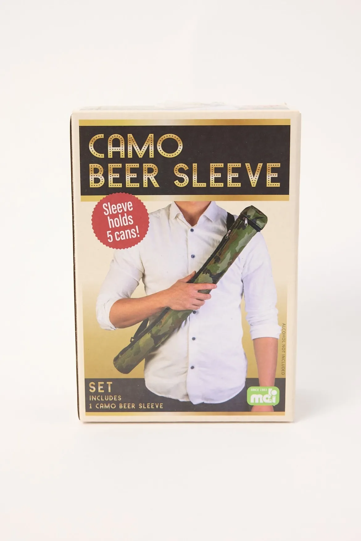 Mdi Camo Beer Sleeve Multi