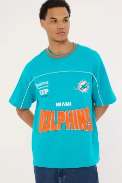 M-Dolphins Zone Tee Aqua