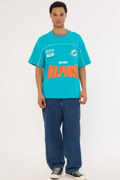 M-Dolphins Zone Tee Aqua