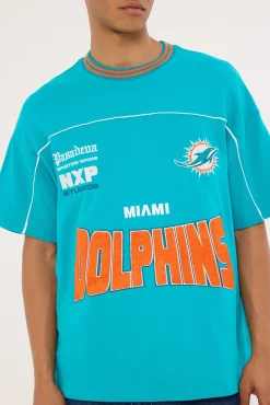 M-Dolphins Zone Tee Aqua