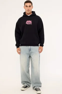 Melt Street Fit Hoodie Jet Black