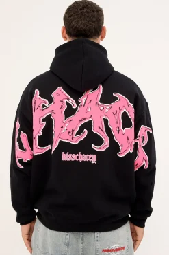 Melt Street Fit Hoodie Jet Black