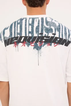 Menace Street Super Heavy Tee White