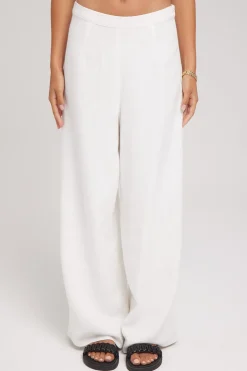 MENORCA LINEN PANT White