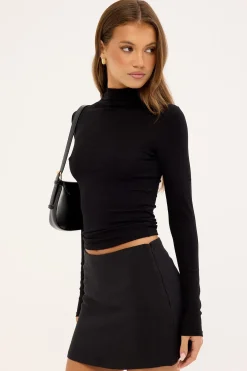 Menorca Mini Skirt Black