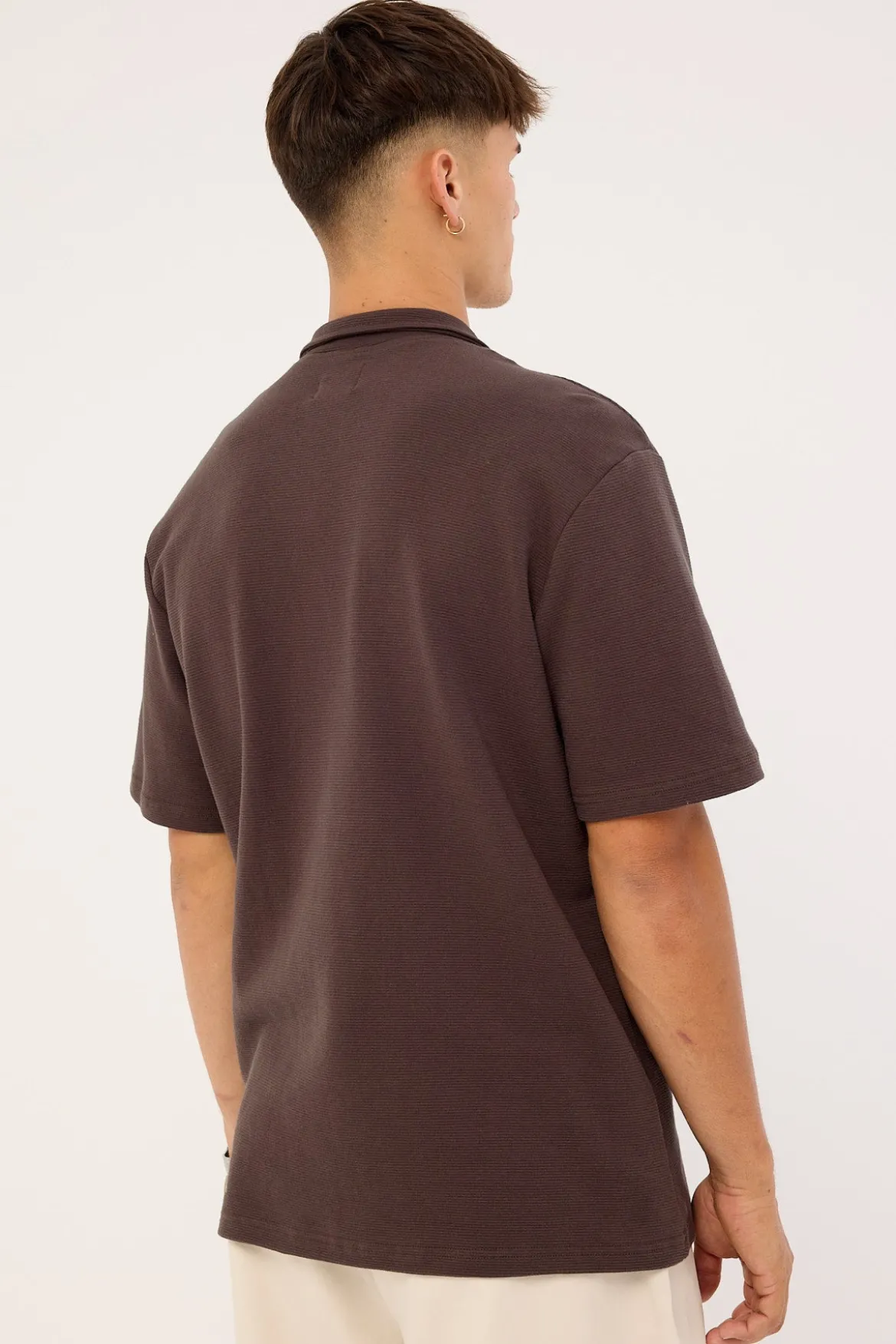 Merge Standard Shirt Dark Brown