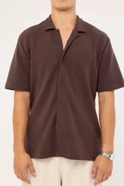 Merge Standard Shirt Dark Brown