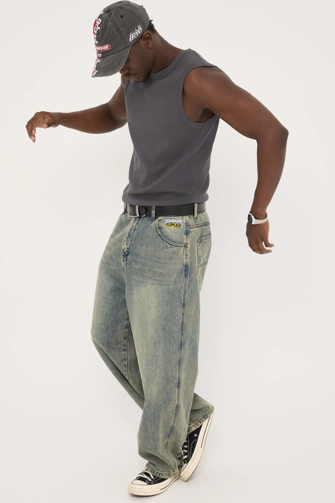 Messenger Dozer Jean Corrosive