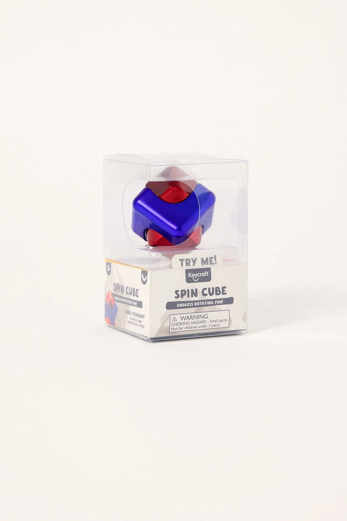Metallic Spin Cube Assorted