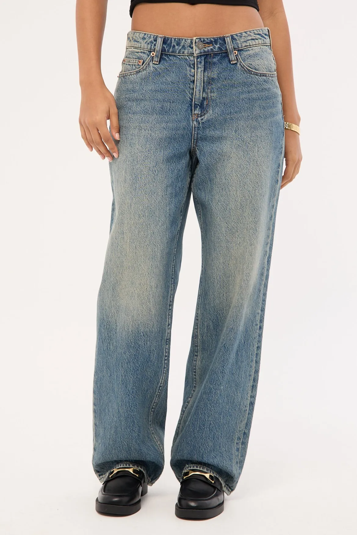 Mid Baggy Jean Indigo Haze