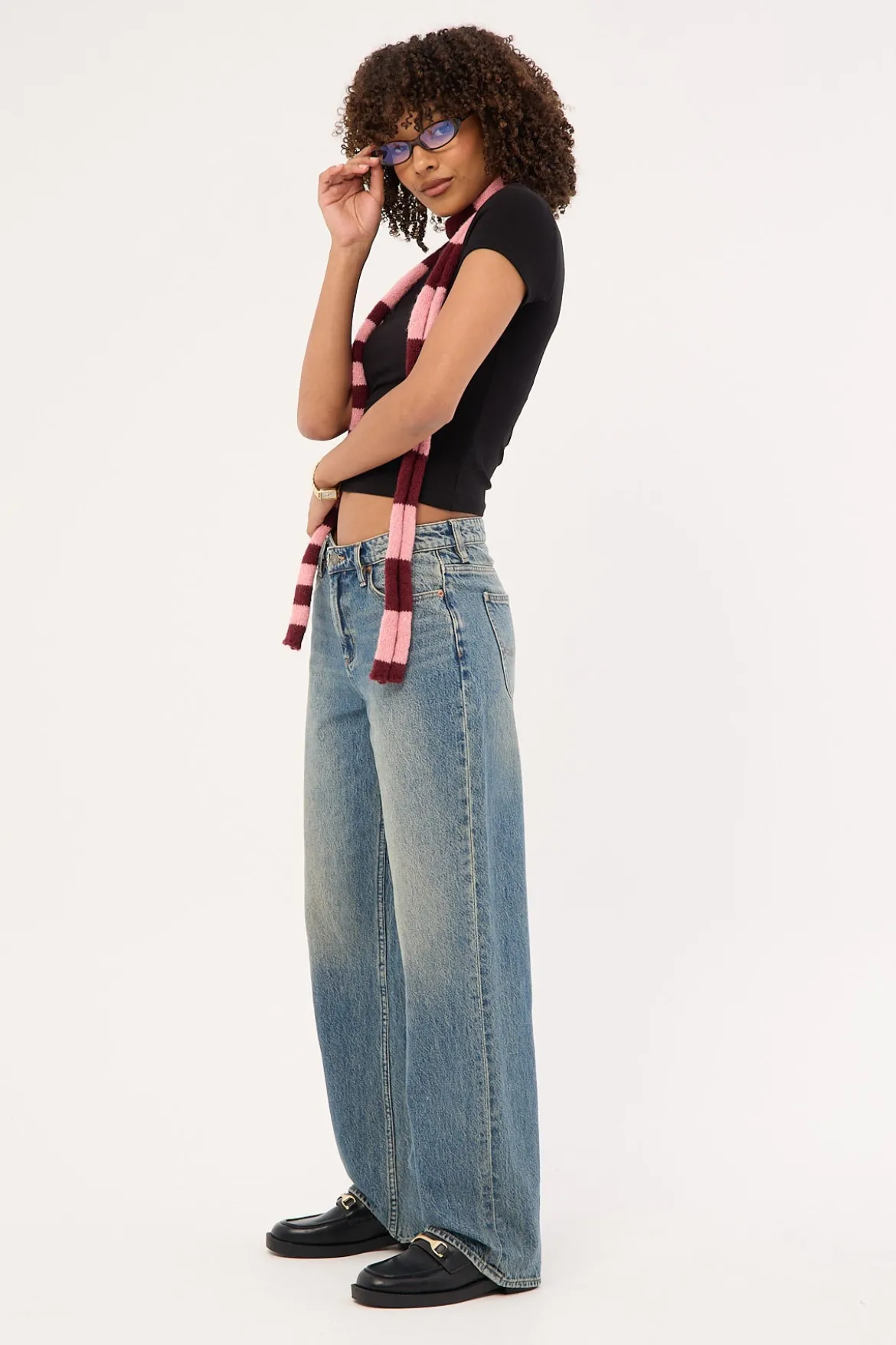 Mid Baggy Jean Indigo Haze
