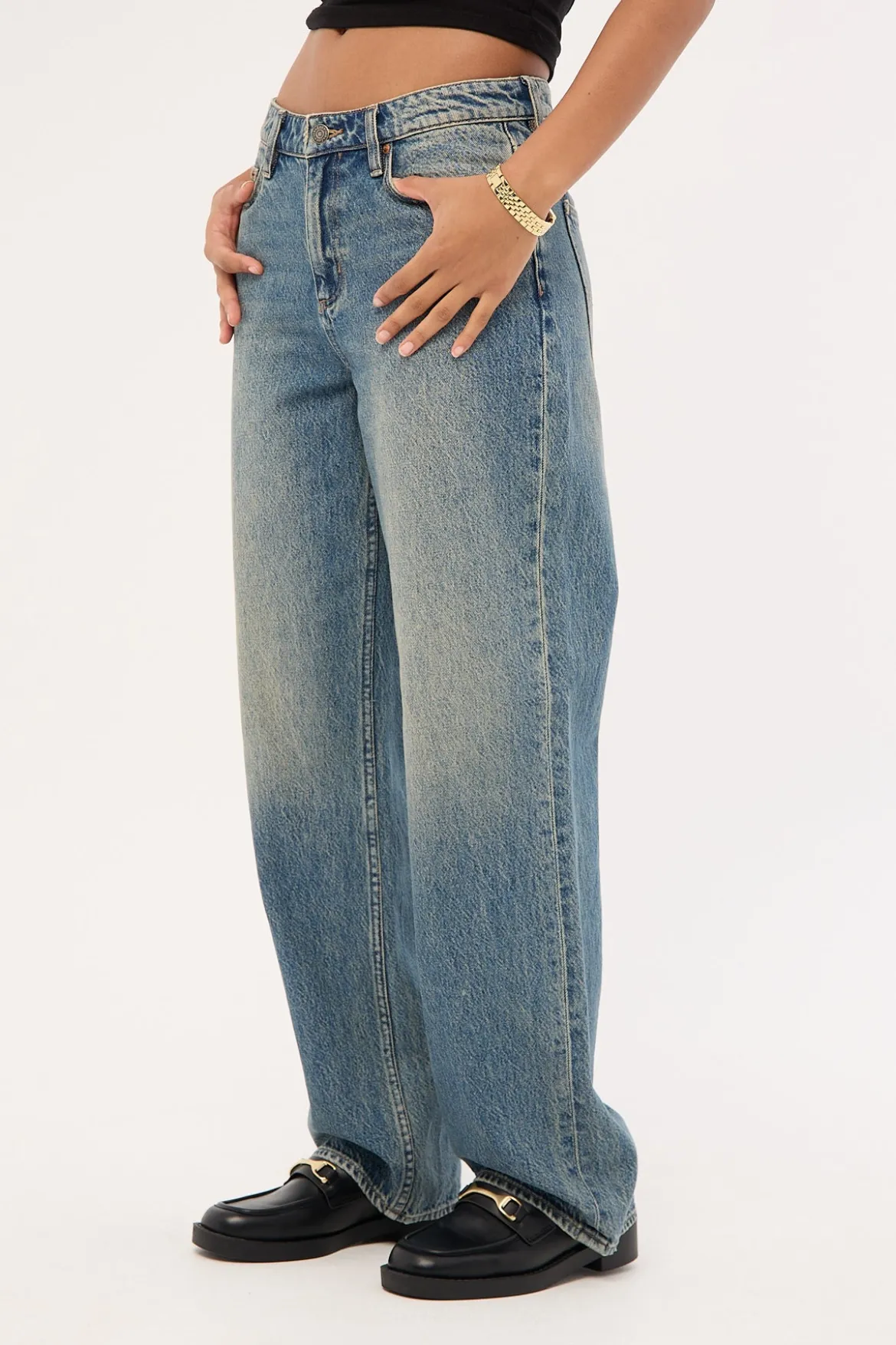 Mid Baggy Jean Indigo Haze