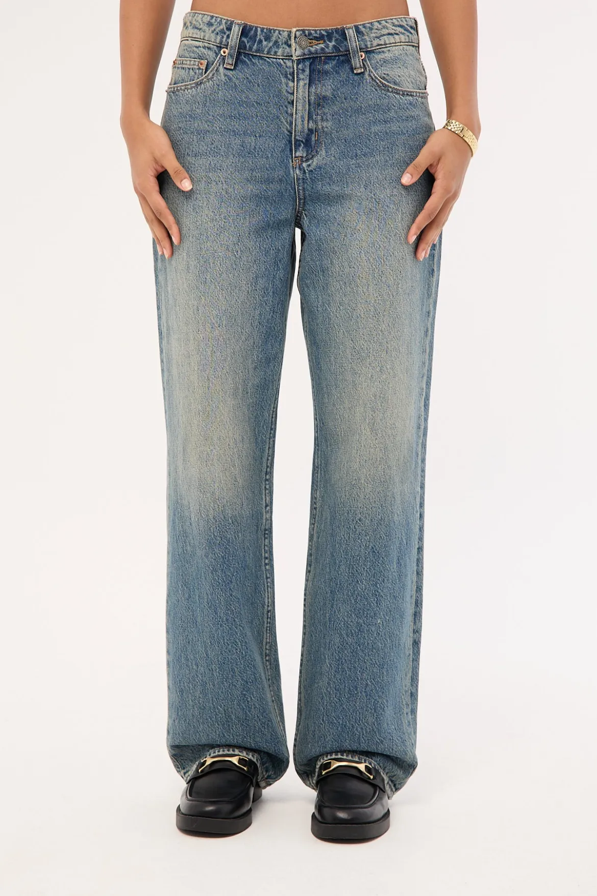 Mid Baggy Jean Indigo Haze