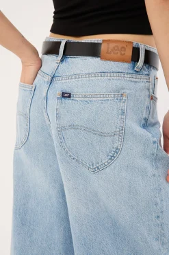 Mid Baggy Taper Jean Concrete Blue
