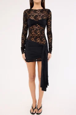 Midnight Mini Dress Onyx