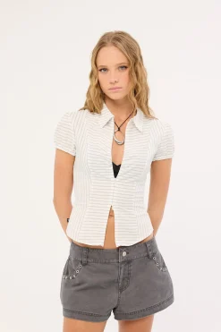 Miniops Cargo Short Washed Grey