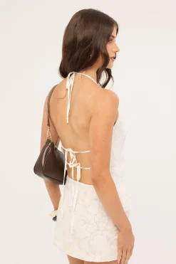 Mirabel Sequin Mini Skirt White