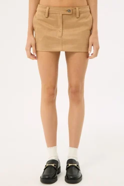 Mirage Mini Skirt Chocolate