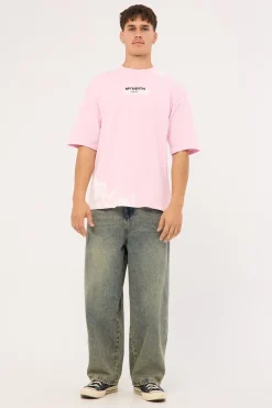 Misfit Street Super Heavy Tee Candy Pink