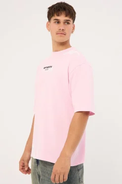 Misfit Street Super Heavy Tee Candy Pink