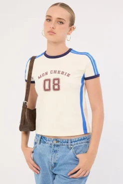 Mon Cherie Tee Porcelain