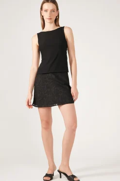 Montego Mini Skirt Black