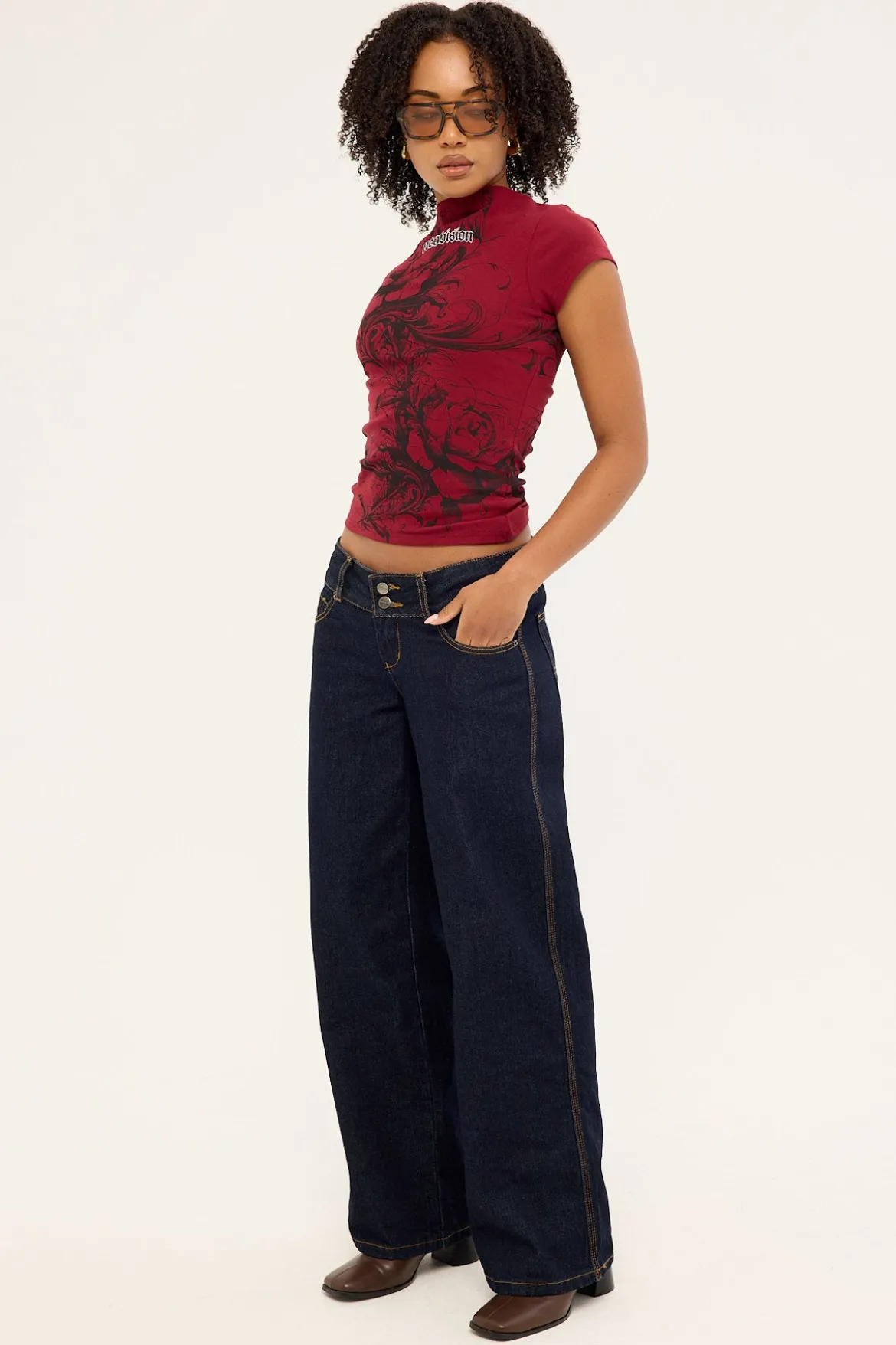 Morality Super Low Baggy Jean Raw Indy