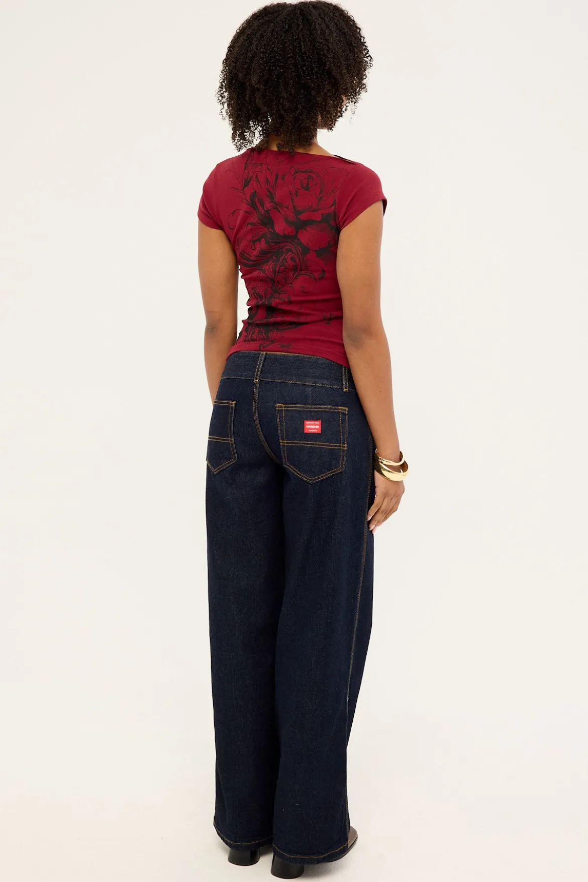 Morality Super Low Baggy Jean Raw Indy