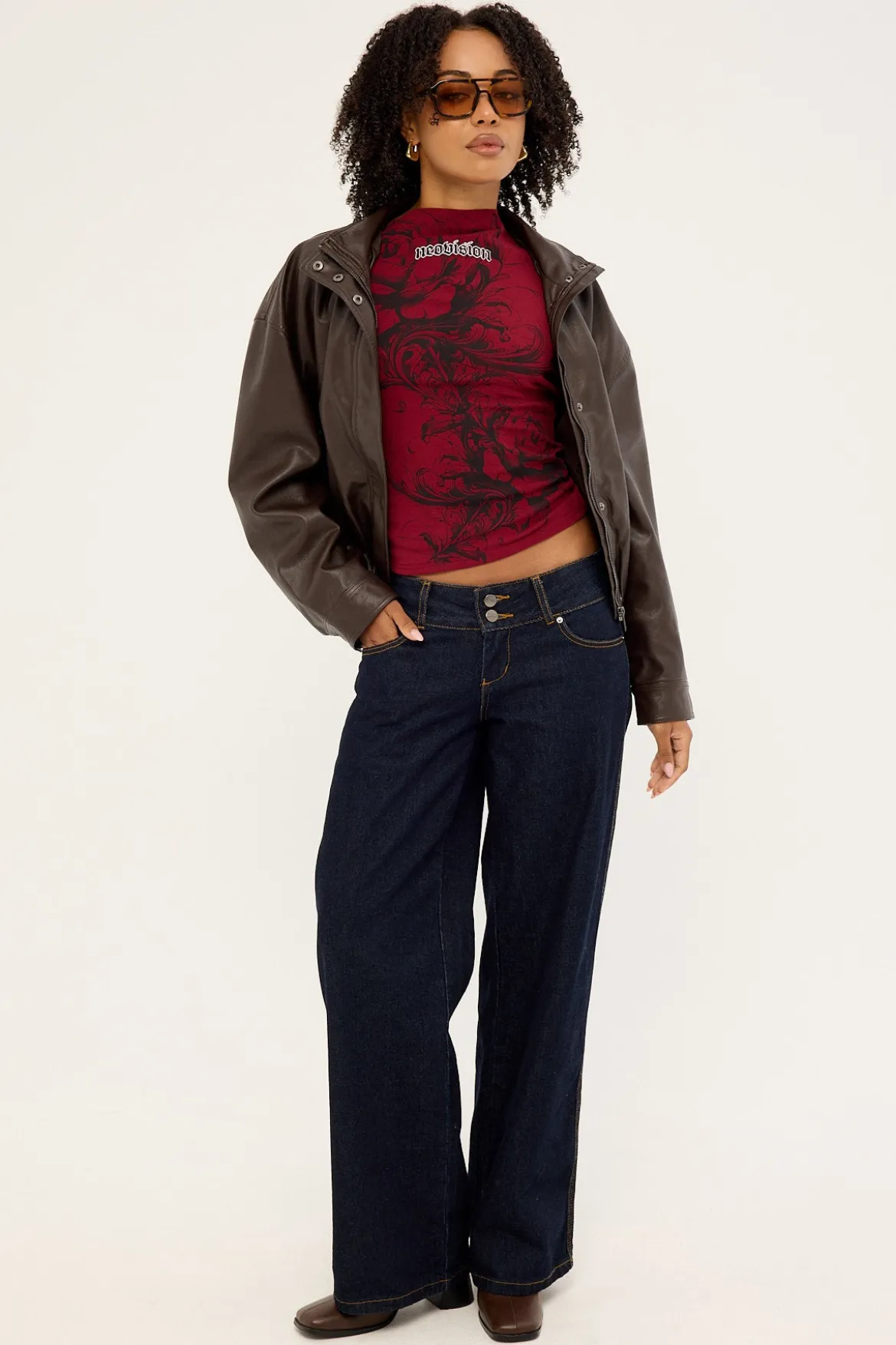 Morality Super Low Baggy Jean Raw Indy