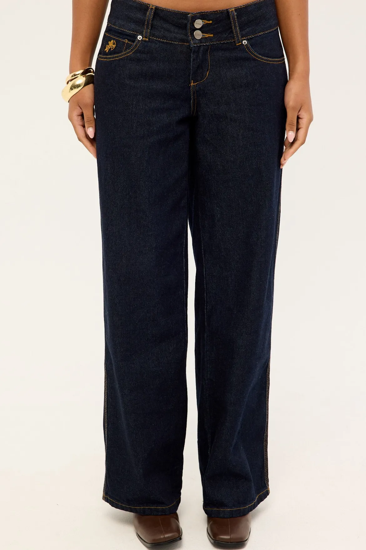 Morality Super Low Baggy Jean Raw Indy