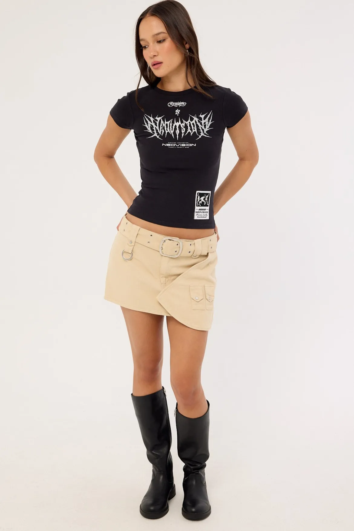 Morgul Baby Tee Ash Black