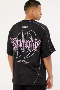 Morgul V Neck Jersey Black