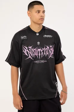 Morgul V Neck Jersey Black